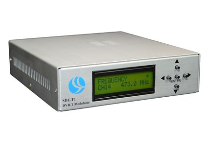 SDE-T1 Standard Definition Encoder with DVB-T Modulator