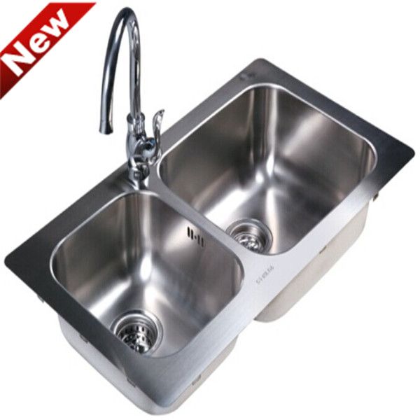 2014 popular item cheap stainless steel kitchen sink
