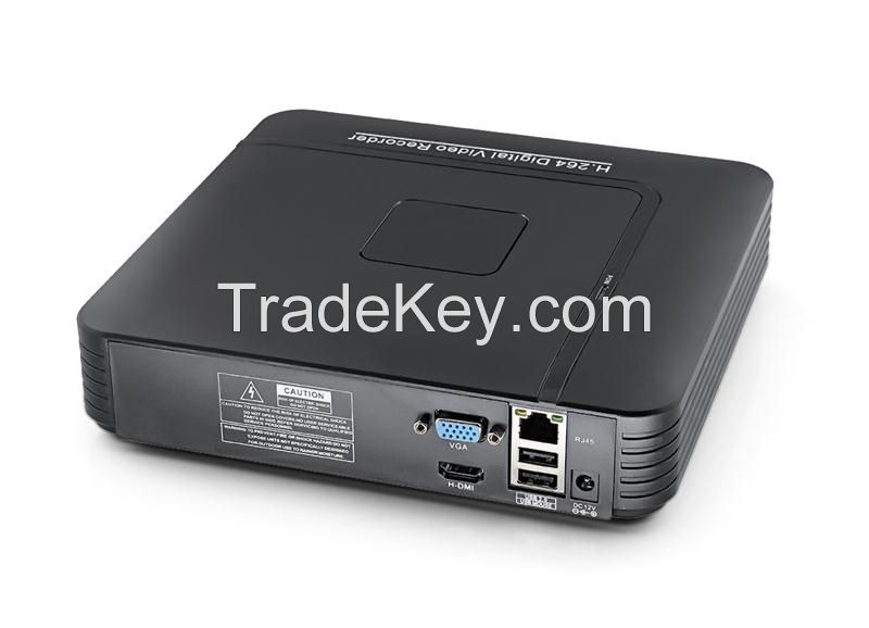 4CH SDVR NVR DVR Security Standalone CCTV IP Camera HD Video Recorder