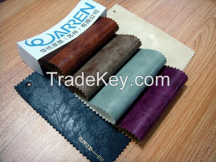 Normal embossing shoe leather