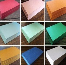 High quality colored card paper