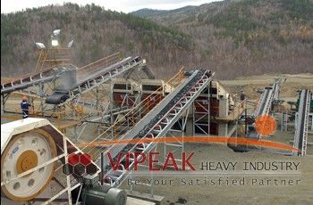 Belt conveyor of stone crusher equipment for sale