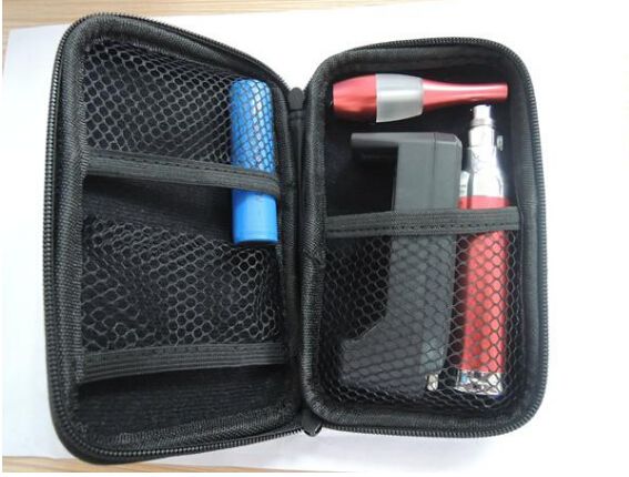 Wholesale - V100 Mod E Cigarette Kit E Cig Set with Vase DT7 Atomizer Clearomizer Replaceable Coil 18650 2200mAh Battery with Zipper Travel Case