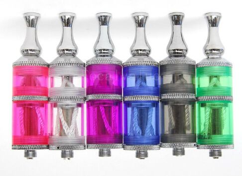 Wholesale - 2013 New 3.5ml Double Atomizer Vivi Nova v-core 2.0 Double Capacity pool Dual coils dct Tank Atomizer Cartomizer Clearomizer