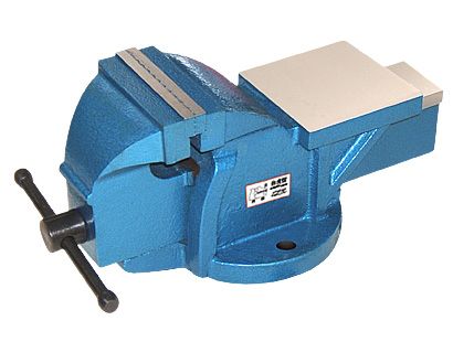 Square hole bench vice
