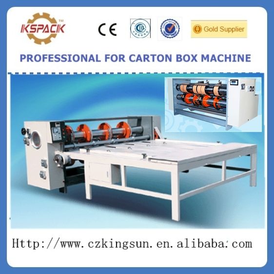 corrugated paperboard die-cutting slotting machine,box slotter machine