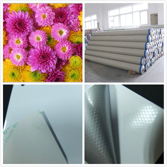 PVC Vinyl Sticker Inkjet Printing Material