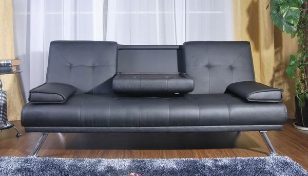 Multifunctional sofa bed with coffee table