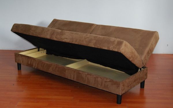 Multifunctional sofa bed with storage