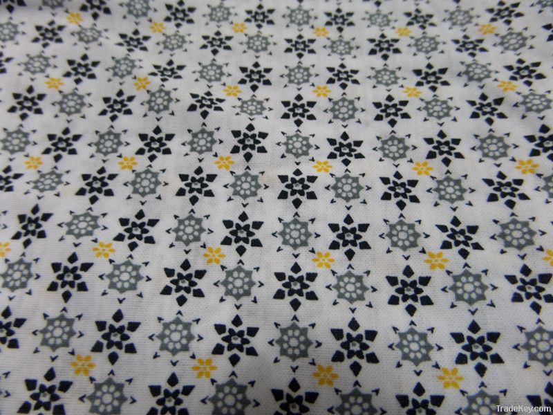 Double-sided printing fabric metcerized cotton cloth