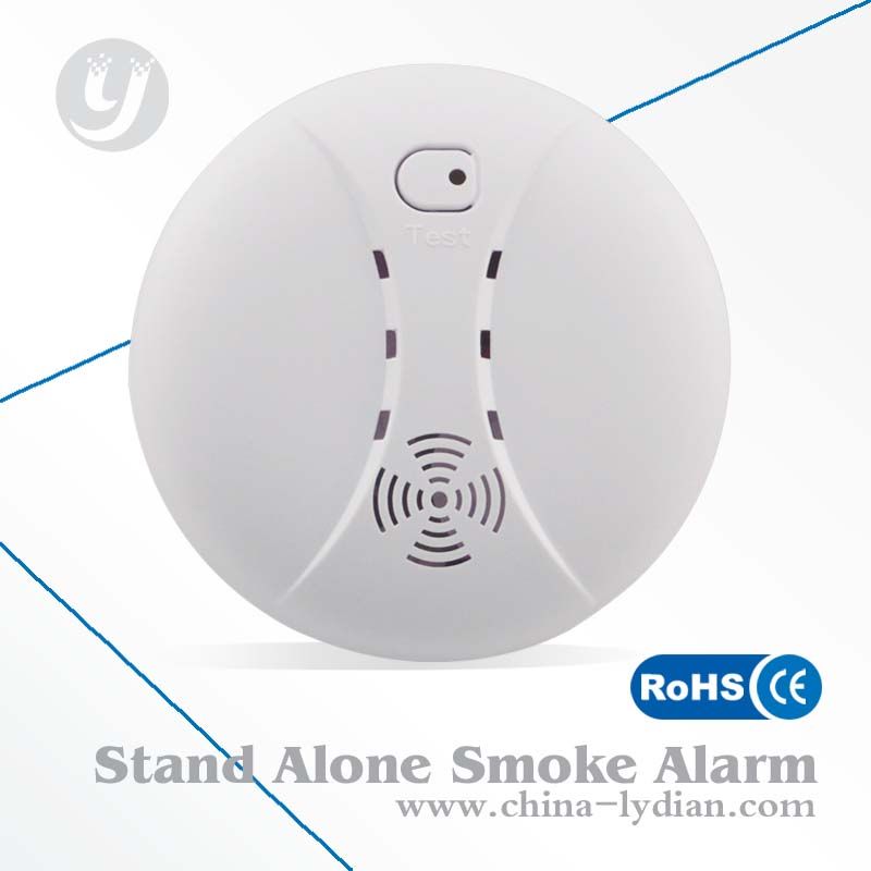 Battery operated photoelectric stand alone smoke detector LYD-608 