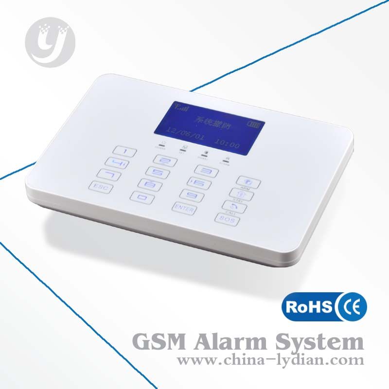 NEW designed GSM 433Mhz,868Mhz touchpad screen home security alarm system 