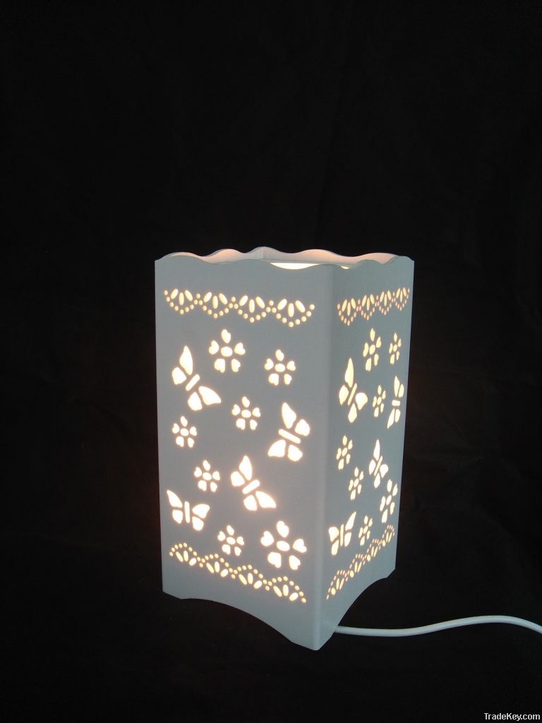 MDF laser table lamp