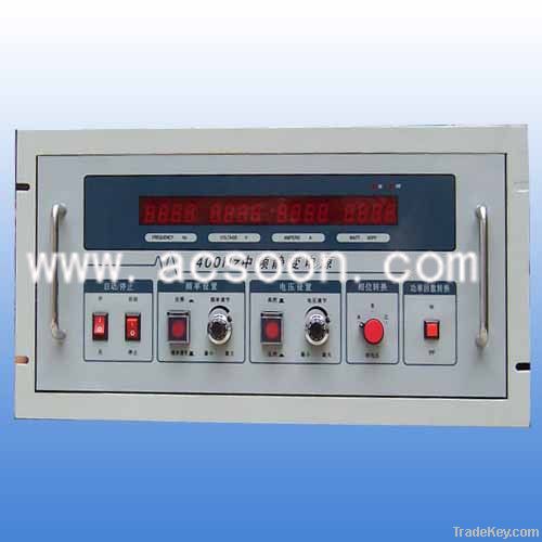 AF400 OUTPUT SINGLE PHASE FREQUENCY CONVERTERS