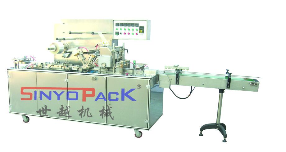 Adjustable Tri-Dimensional Cellophane Overwrapping Machine (SY-1999)