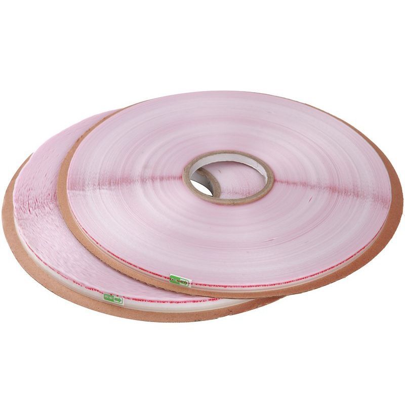 PE double sided resealable adhesive plastic bag sealing tape 