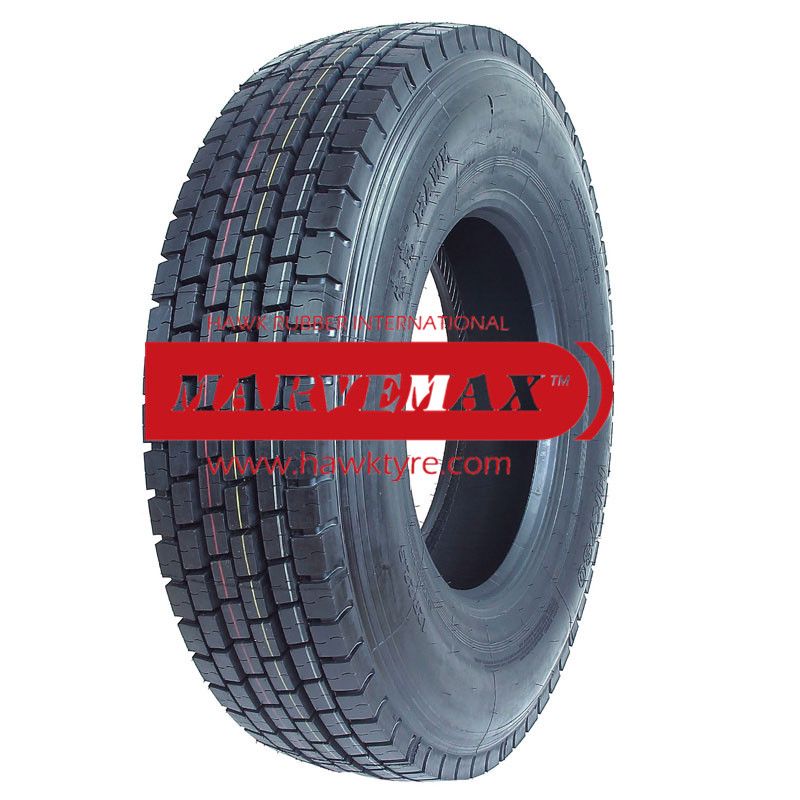 MX980 MARVEMAX Heavy-duty Truck and Bus Tyre, 12R22.5