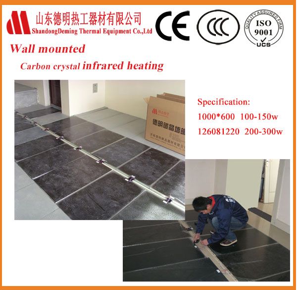 European hot selling thin frame infrared heating panel
