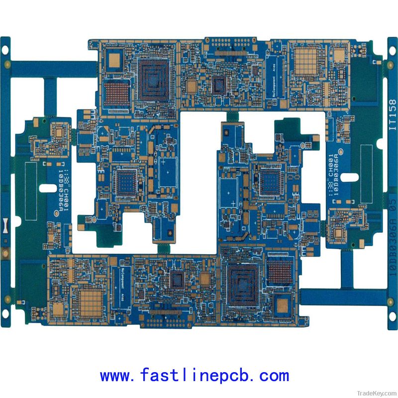 12 Layer High Density Interconnect PCB HDI PCB