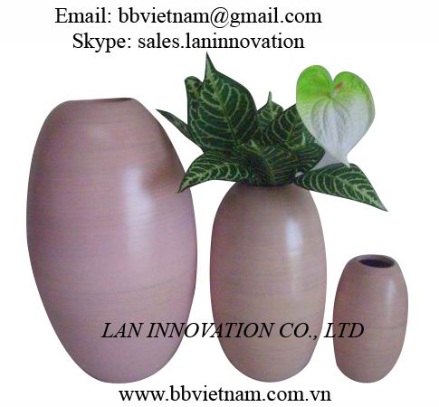 Bamboo Vases handmade with best price