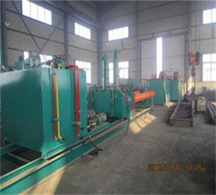 Medium frequency pipe bending machine