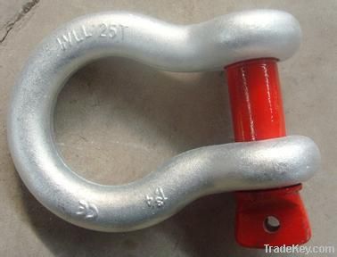 HOT DIP GALVANIZED DROP FORGED ANCHOR SHACKLE