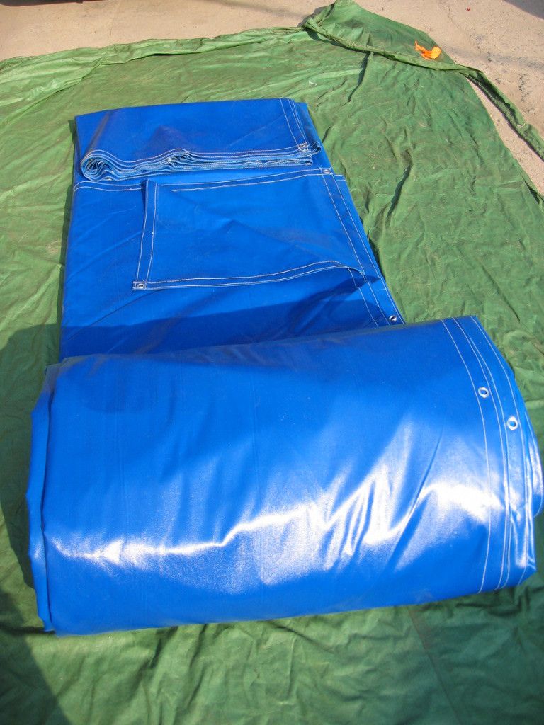 PVC coated tarpaulin fabric