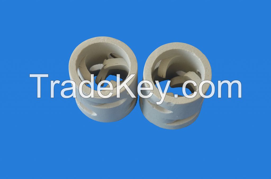 Chemical ceramic pall rings random packing for tower packing