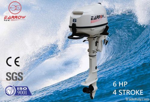 EARROW outboard engine manufacturer high quality 6hp 4-stroke