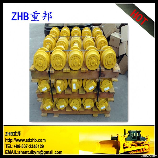 Hydraulic Crawler Bulldozer SD32 Track Roller Shantui Single Flange