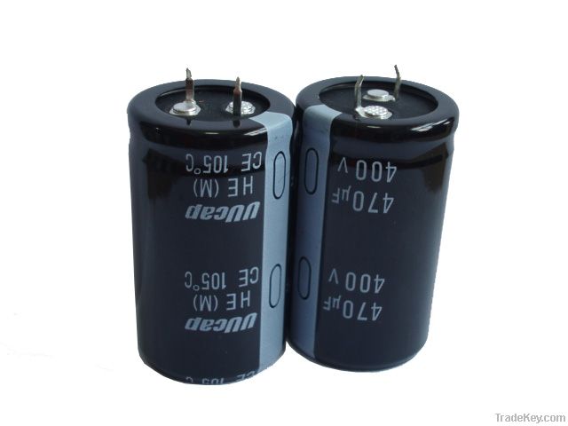 400V 470UF Snap-in Aluminum Electrolytic Capacitor with 3000 Hours lif