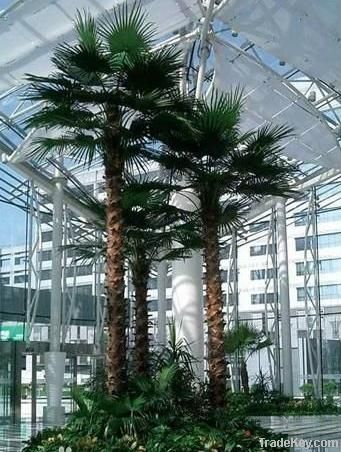 Artificial palm tree