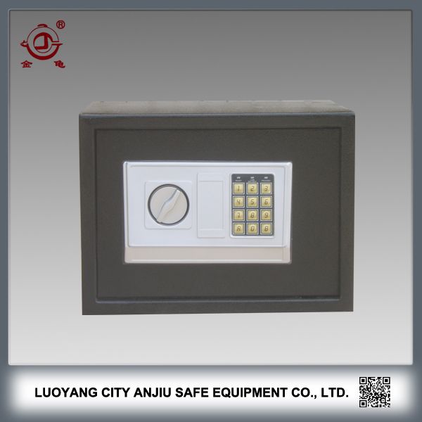 small steel keypad electronic hotel safe