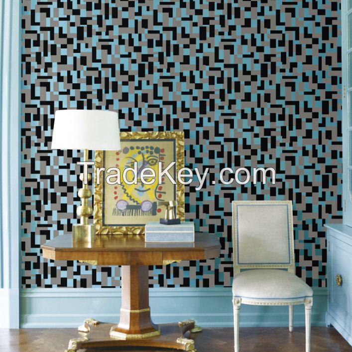 Wallpaper/flock wallpaper/PVC wallpaper/velvet wallpaper manufacturer