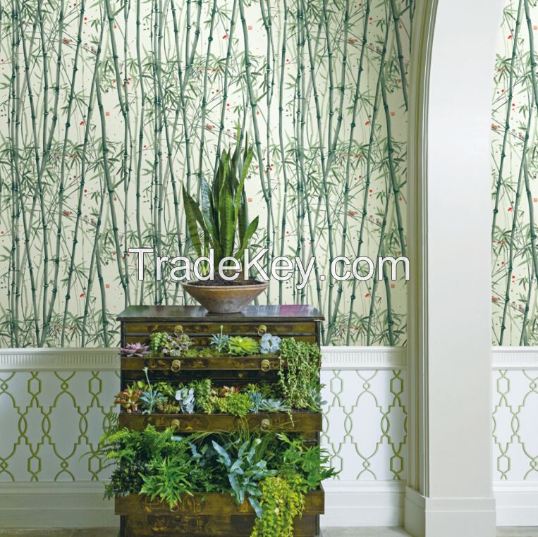 Wallpaper/flock wallpaper/PVC wallpaper/velvet wallpaper manufacturer