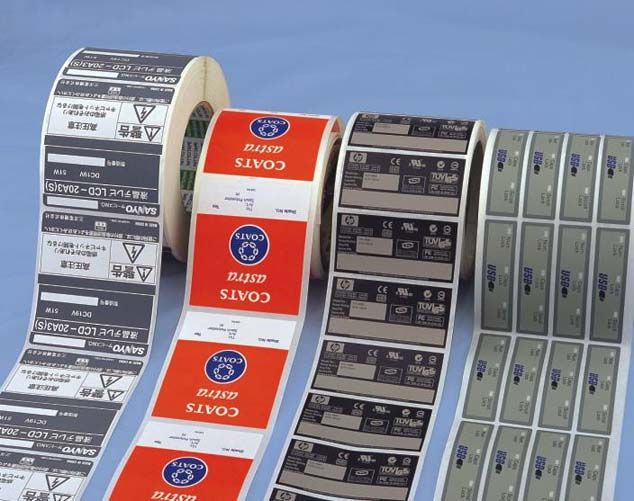 Printed Adhesive labels