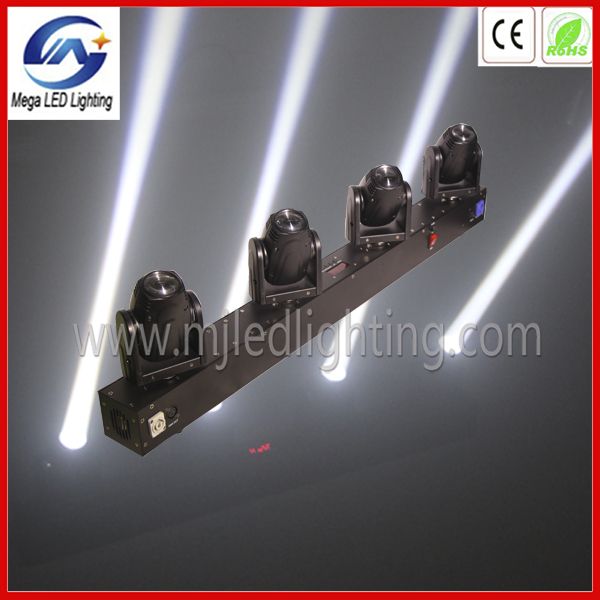 4in1 Luminus White LED 100W LED Moving Beam Head Light