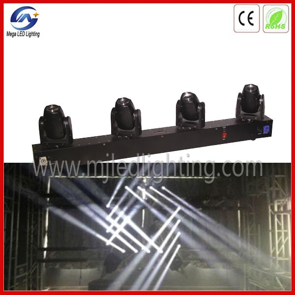 4in1 Luminus White LED 100W LED Moving Beam Head Light