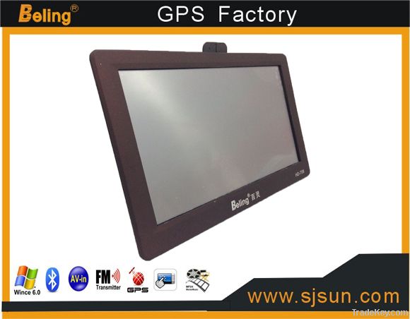 2014 gps navigator, 7" gps navigator, 7 inch car gps navigator with free