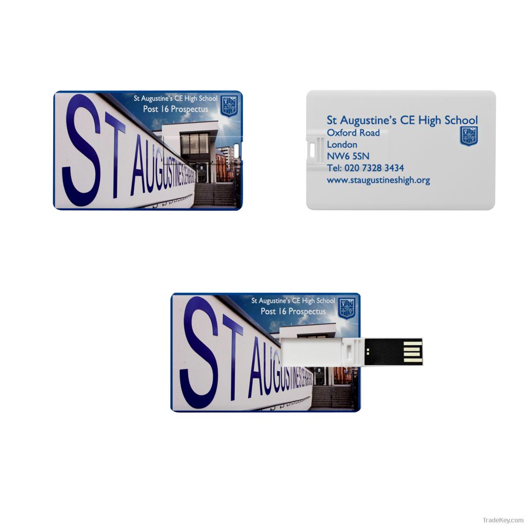 Business card shap usb flash pen drive