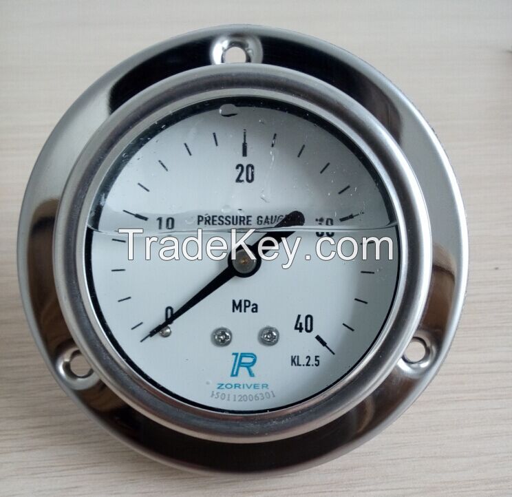 Stainless Steel Corrosion-proof Pressure Gauge