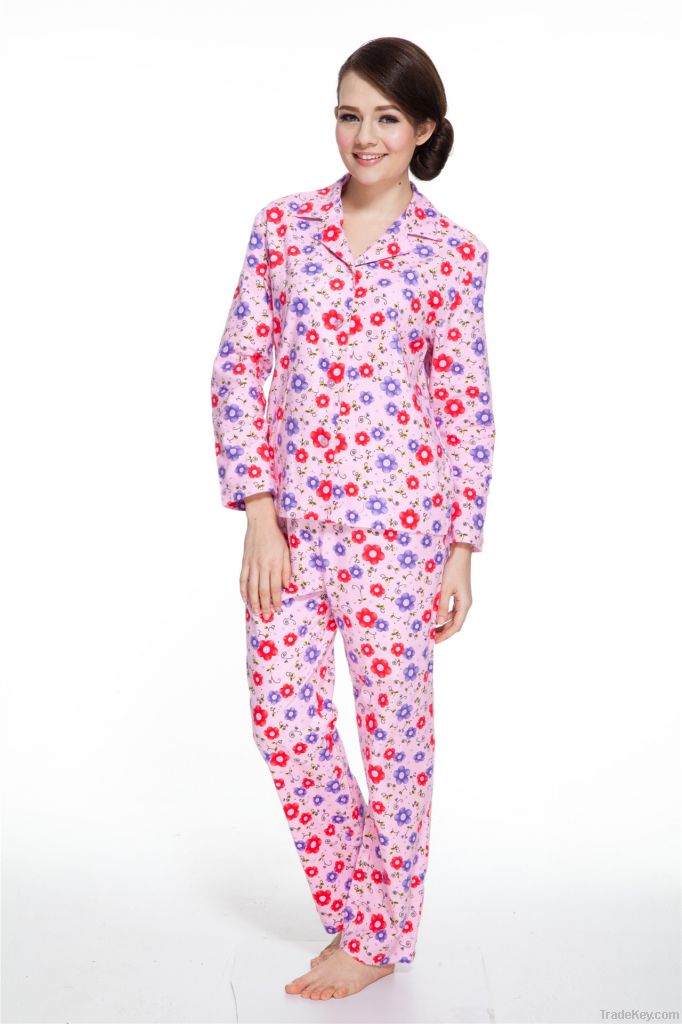 Women's Floral Cotton Pajama