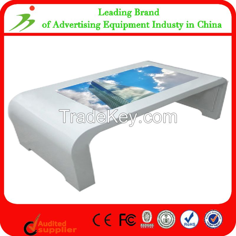 42 Inch Standing Interactive Digital Advertisement Equipment Touch Screen Kiosk