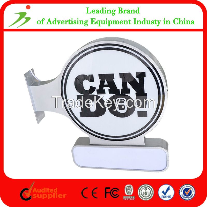 Irregular Outdoor Plastic Custom Acrylic Led Advertising Light Box