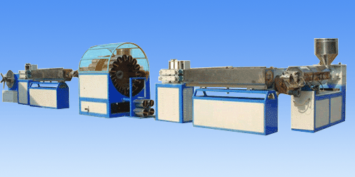 PVC fiber reinforced hose production line