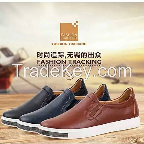 men's slip-on causal leather shoes