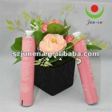 Aluminum collapsible cosmetics tube