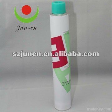 Aluminum collapsible cosmetics tube