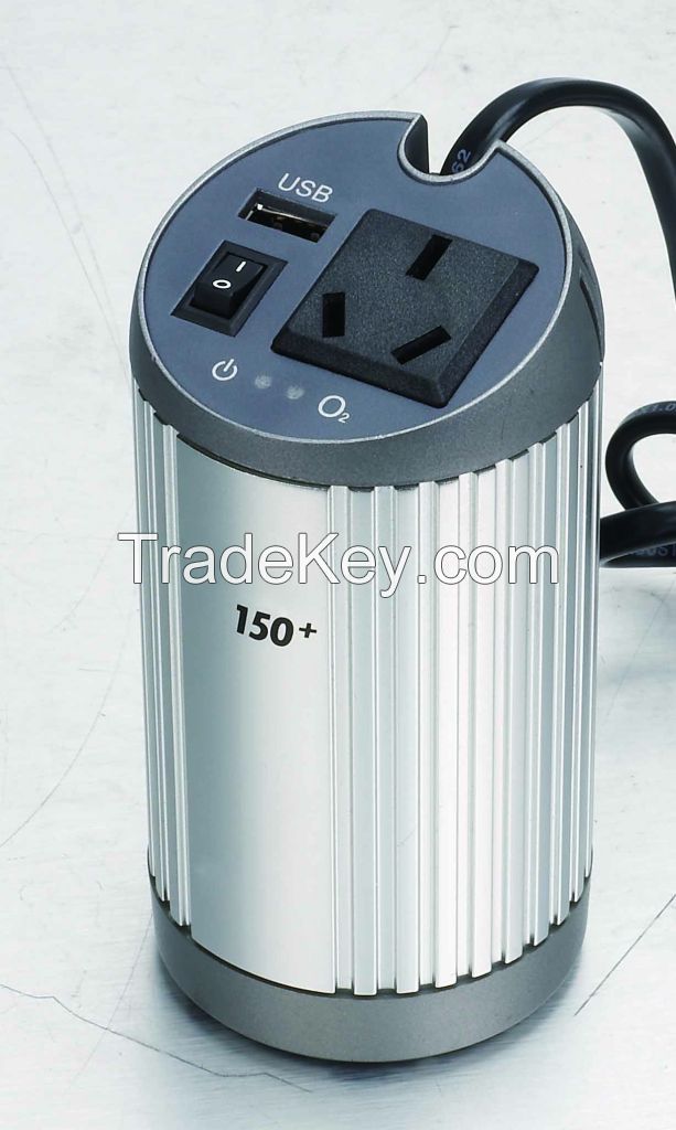 Car power inverter 150W Cola cup with cigarette lighter plug in DC12V to AC220V