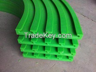 plastic chain guide wear strip, various size UHMWPE guide rail